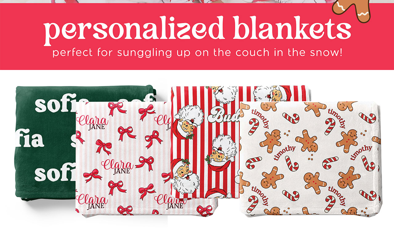 PERSONALIZED BLANKETS