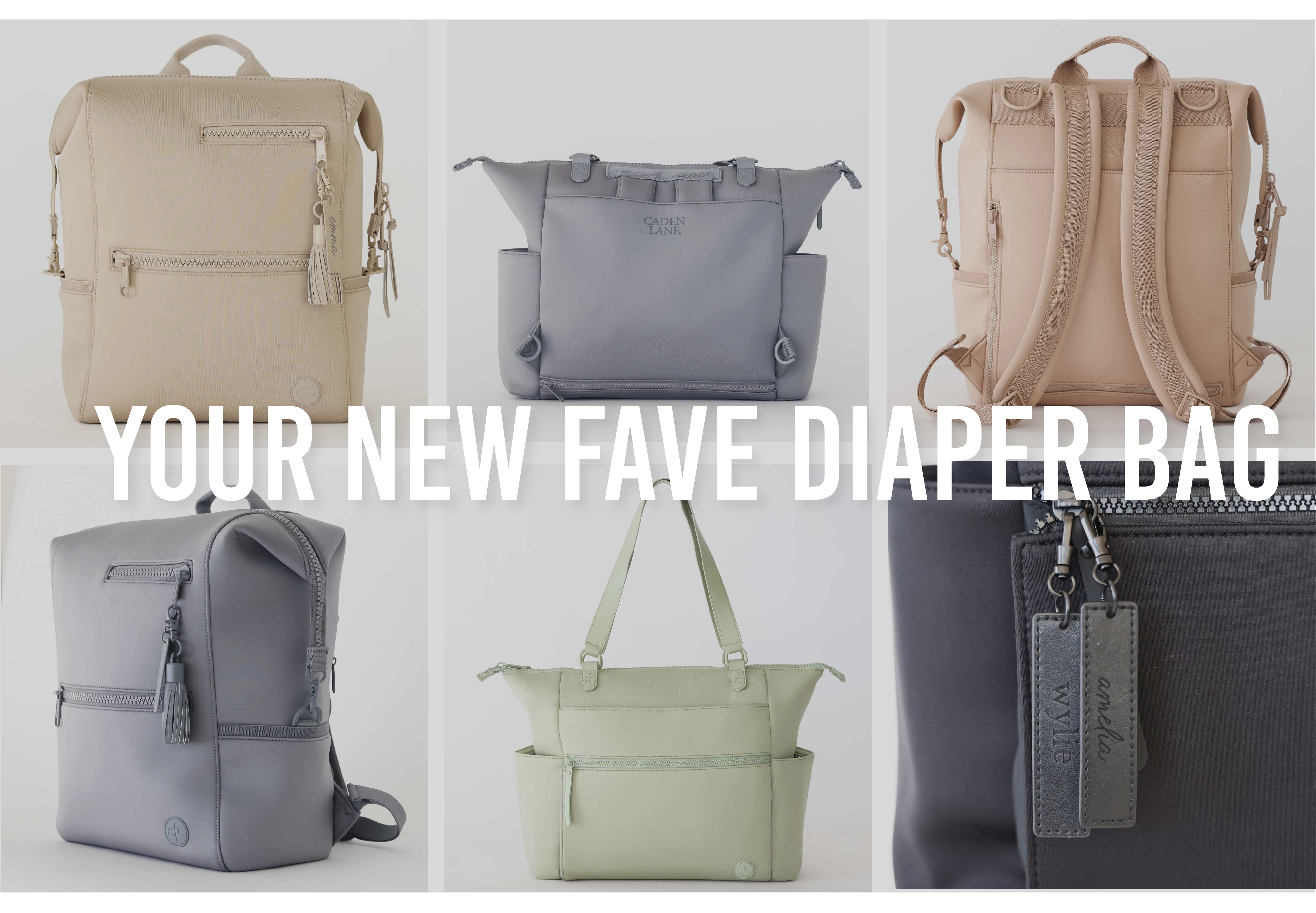 YOUR NEW FAVE DIAPER BAG