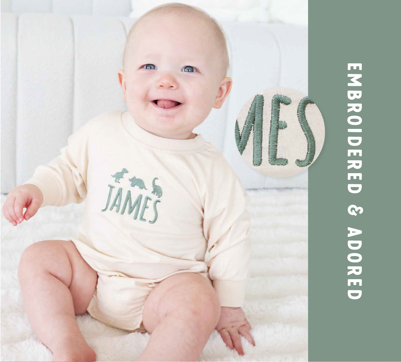 EMBROIDERED & ADORED