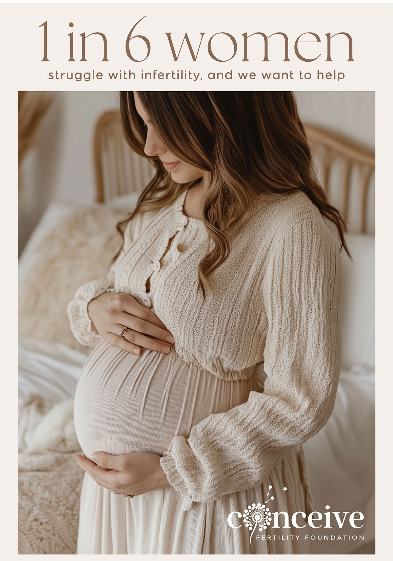 1 IN 6 WOMEN STRUGGLE WITH INFERTILITY AND WE WANT TO HELP | This year, we're giving $15,000 grants to 10