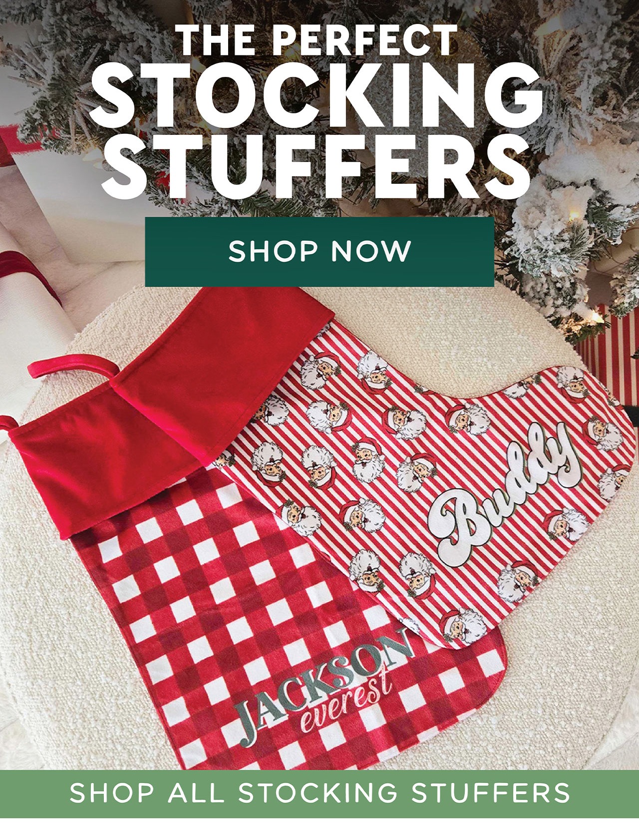 the perfect stocking stuffers delivered by Christmas! Order by 12/9