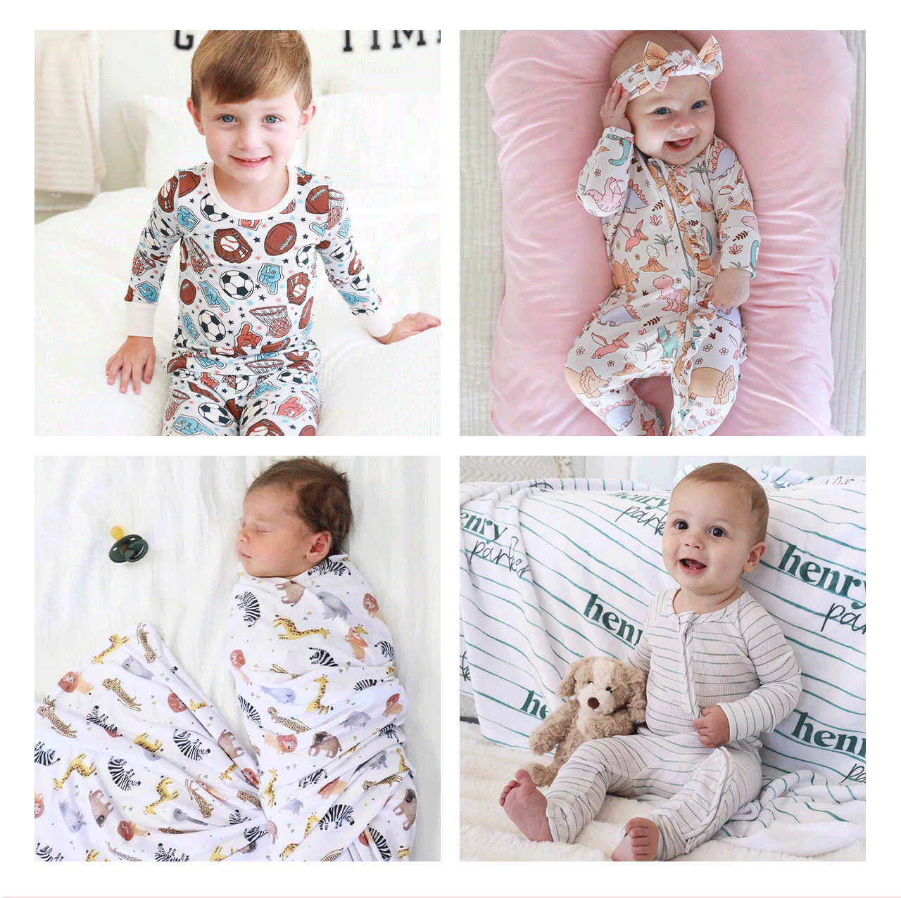 super cute Caden Lane babies and kids