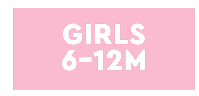 GIRLS 6-12M