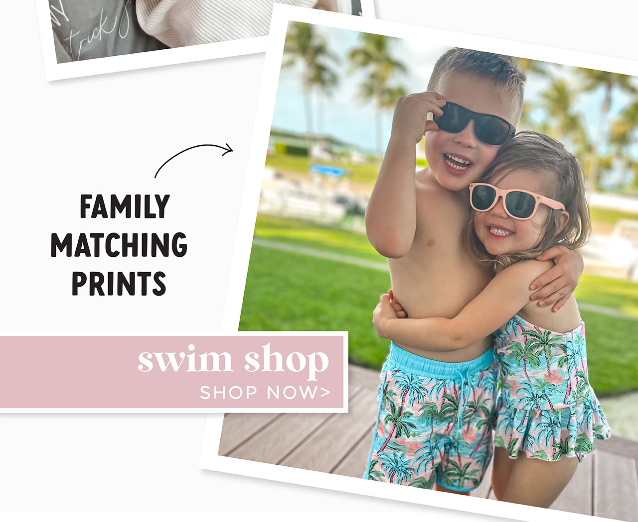 Family Matching Swim Prints