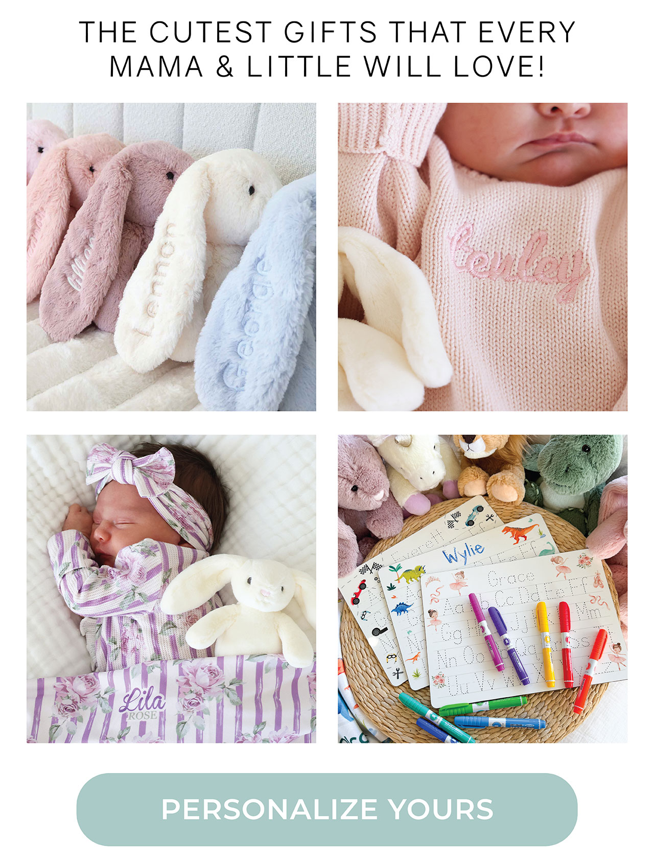 the cutest gifts that every mama & little will love!