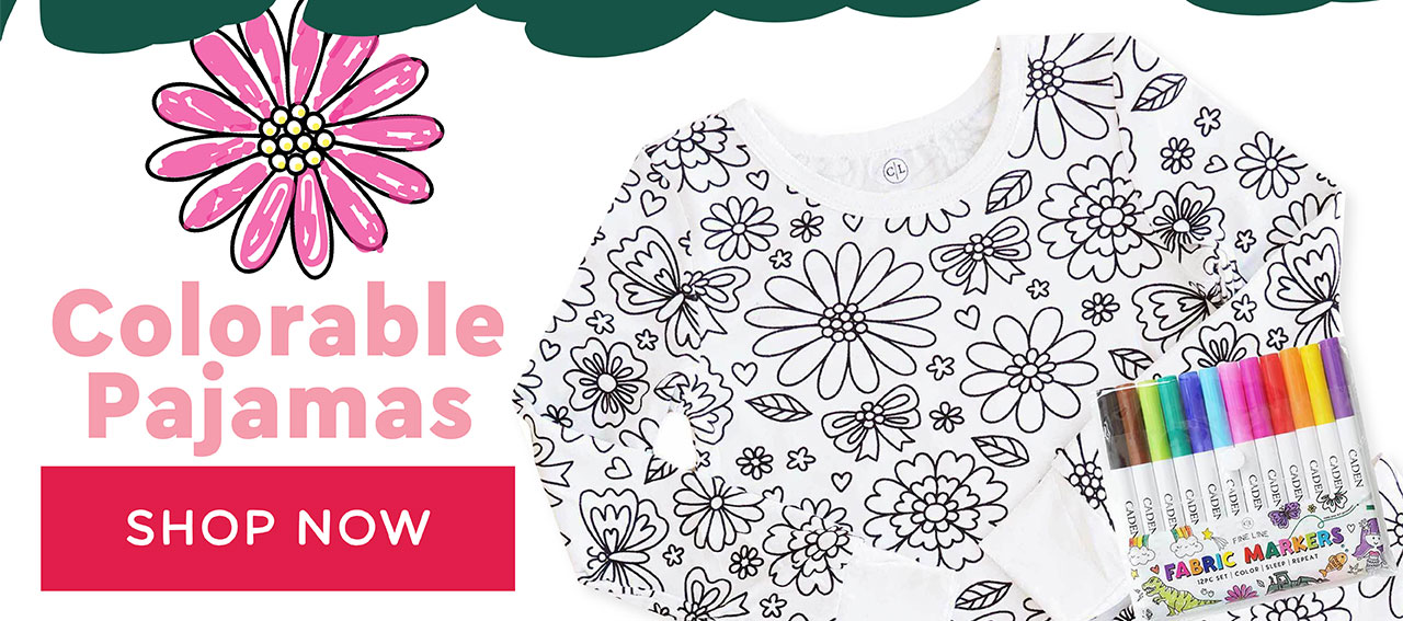 Colorable Pajamas