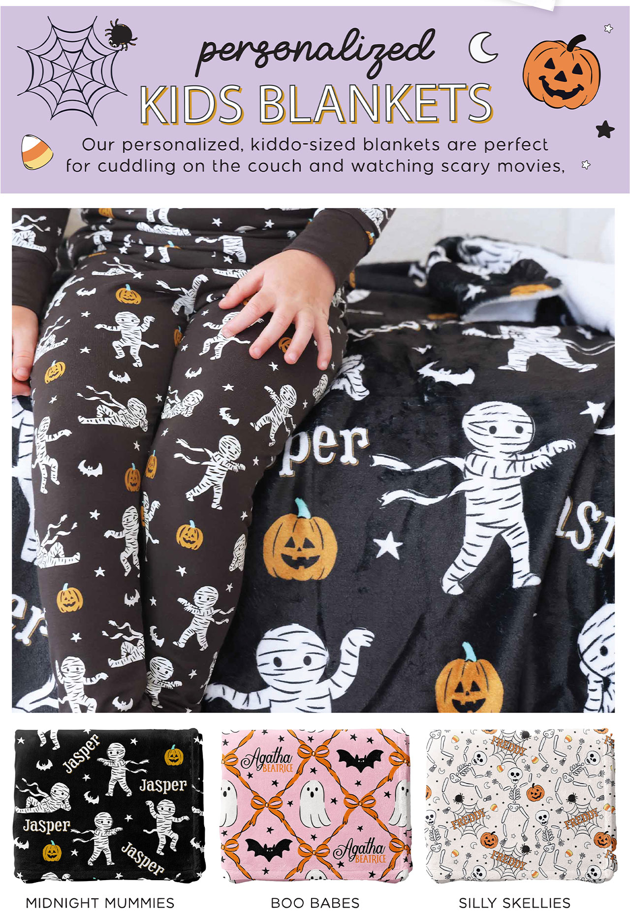 personalized Kids' Blankets