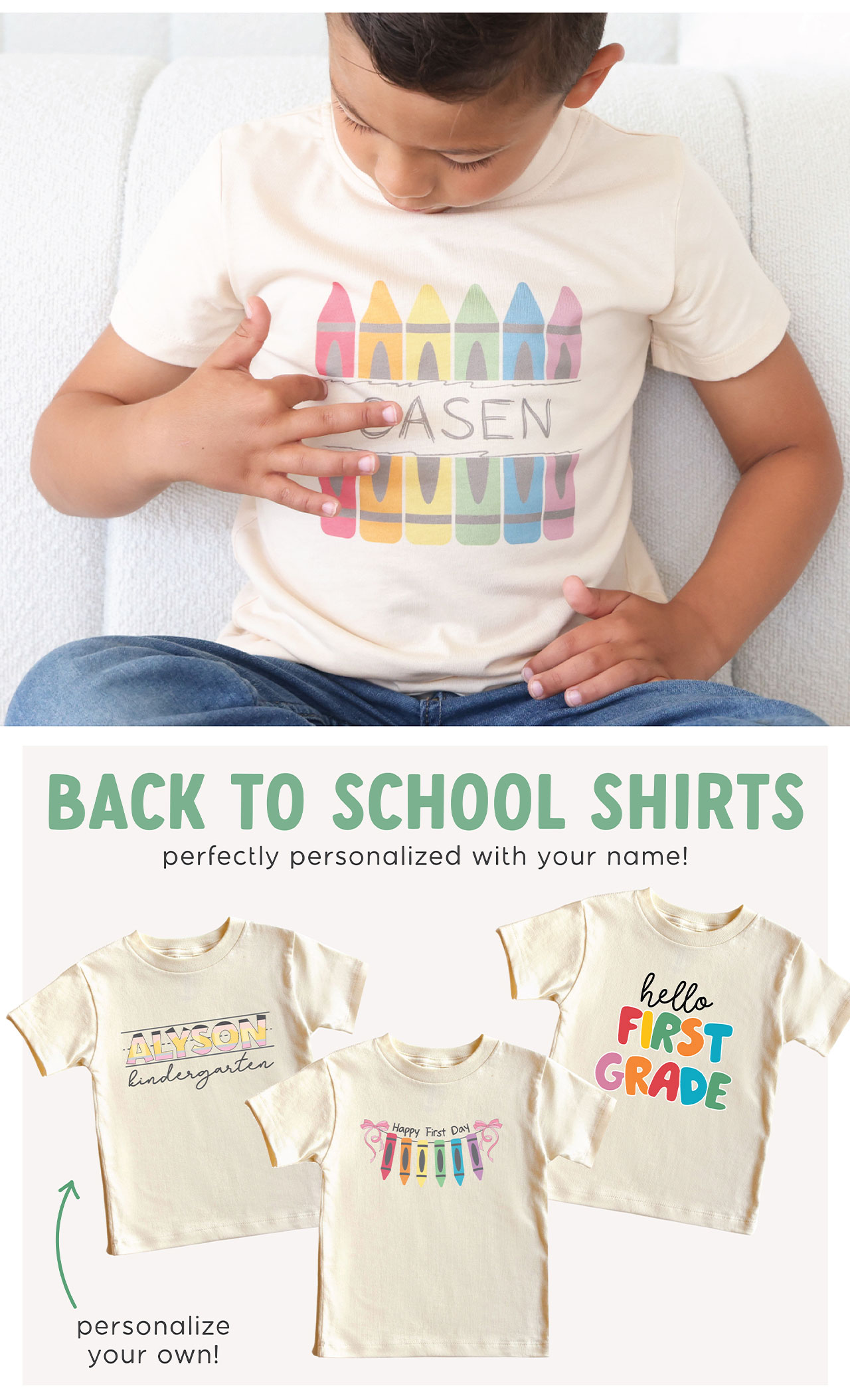 BACK TO SCHOOL SHIRTS