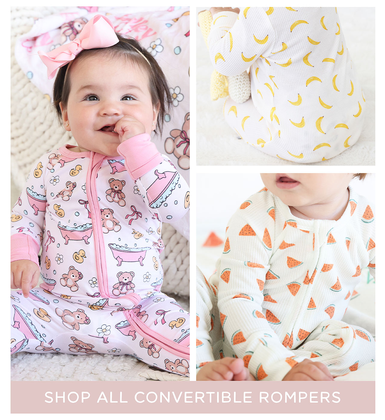 SHOP ALL CONVERTIBLE ROMPERS