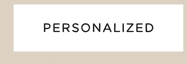 PERSONALIZED