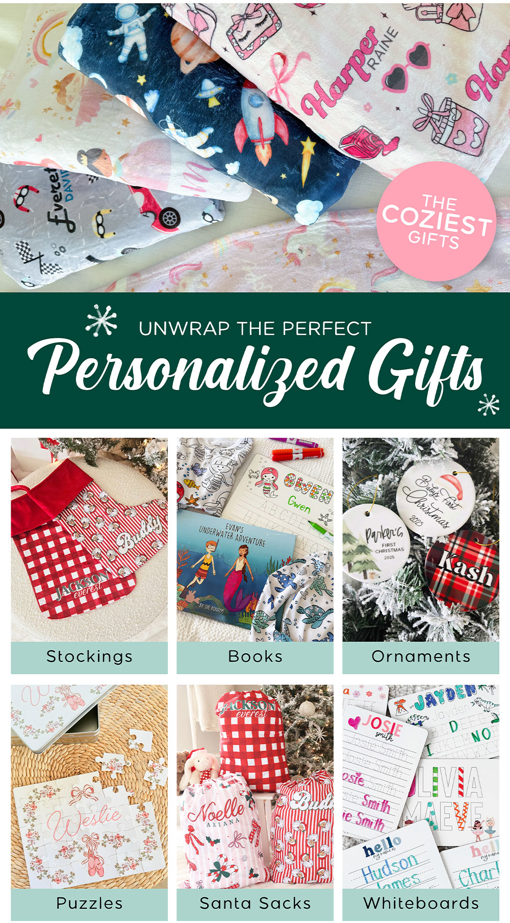 Unwrap the perfect personalized gifts!