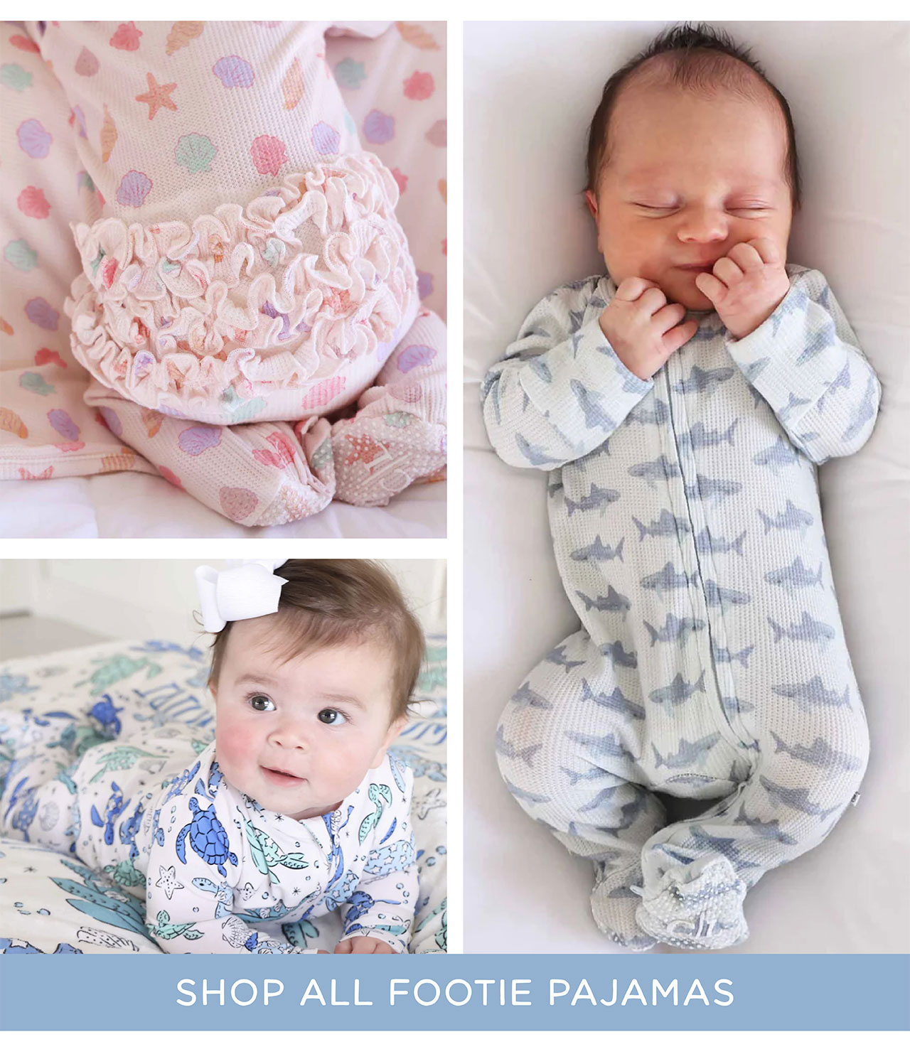 SHOP ALL FOOTIE PAJAMAS
