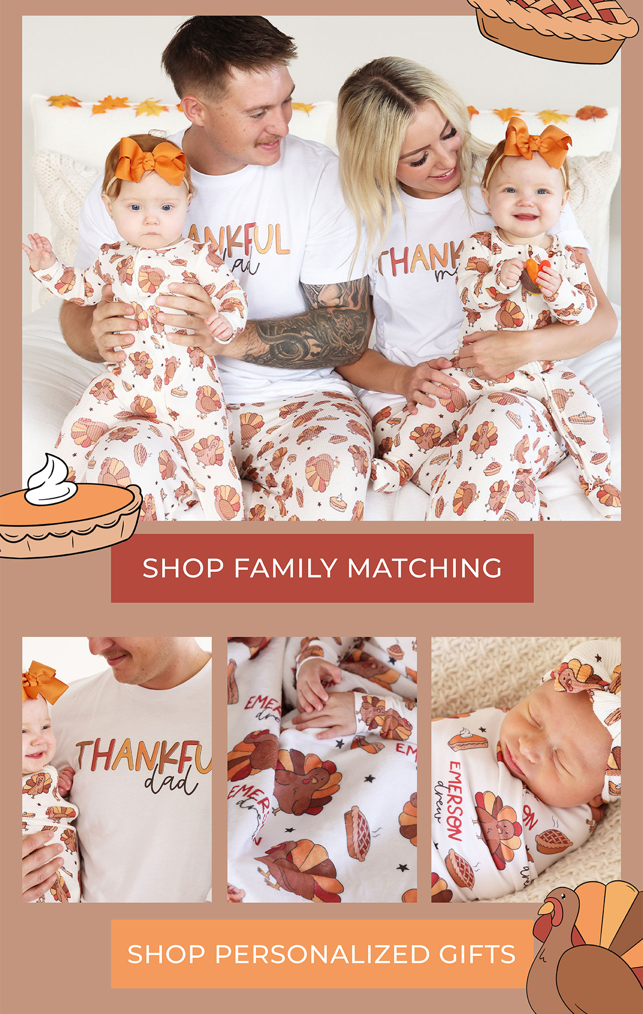 SHOP FAMILY MATCHING | SHOP PERSONALIZED GIFTS