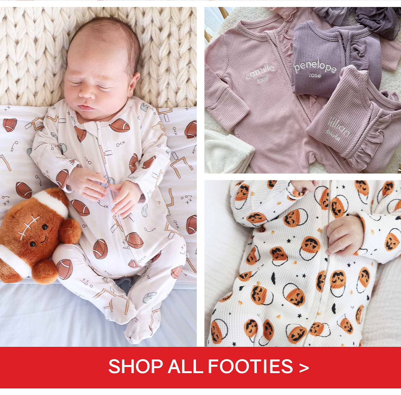 SHOP ALL FOOTIES