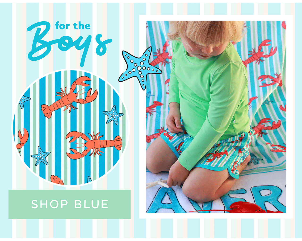 for the Boys --- SHOP BLUE