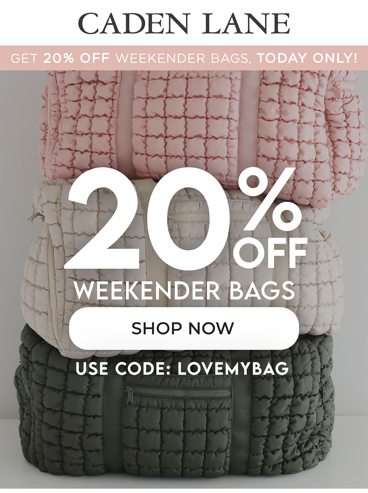 Weekender Bag Sale