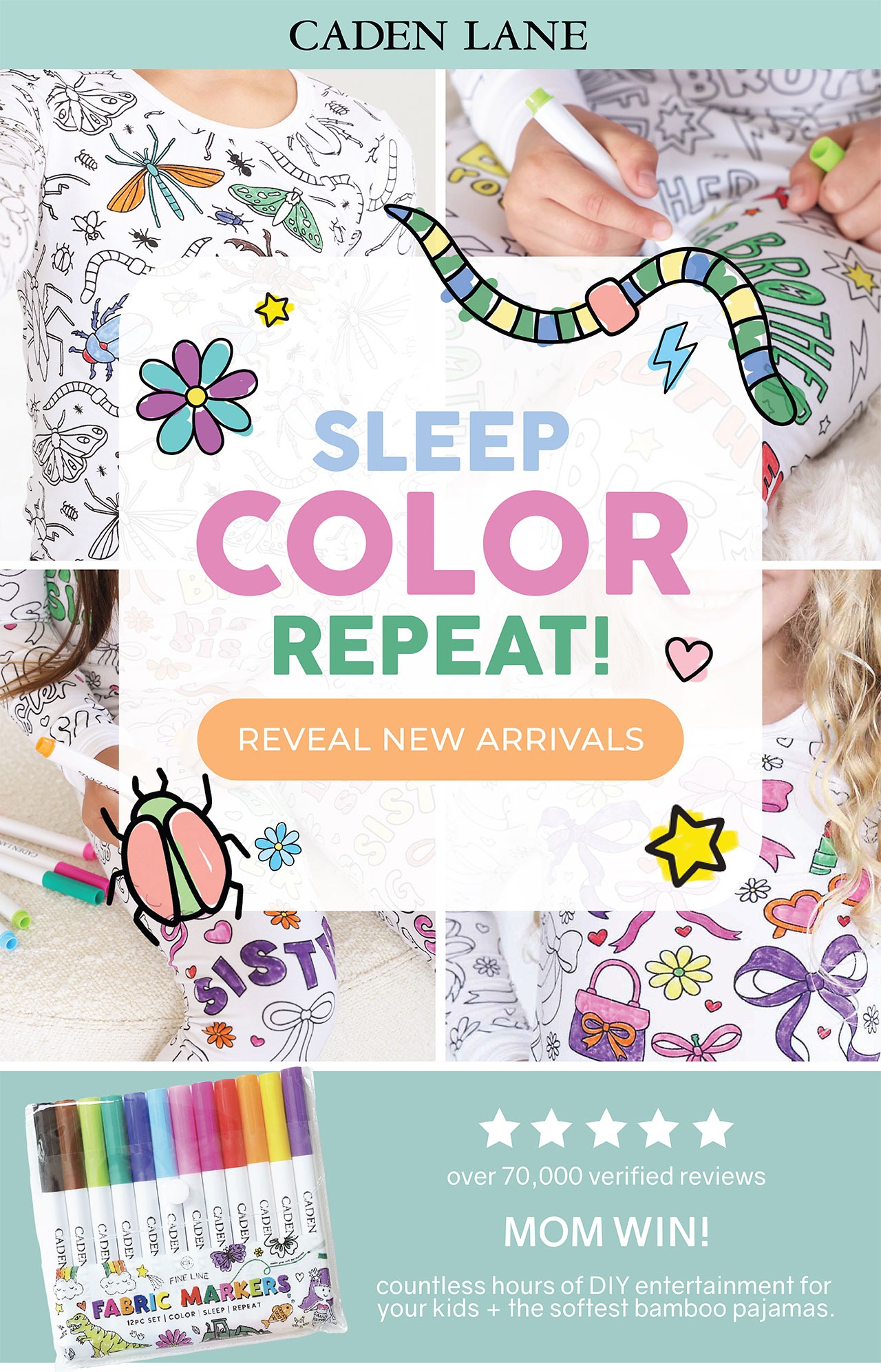 SLEEP COLOR REPEAT! REVEAL NEW ARRIVALS!