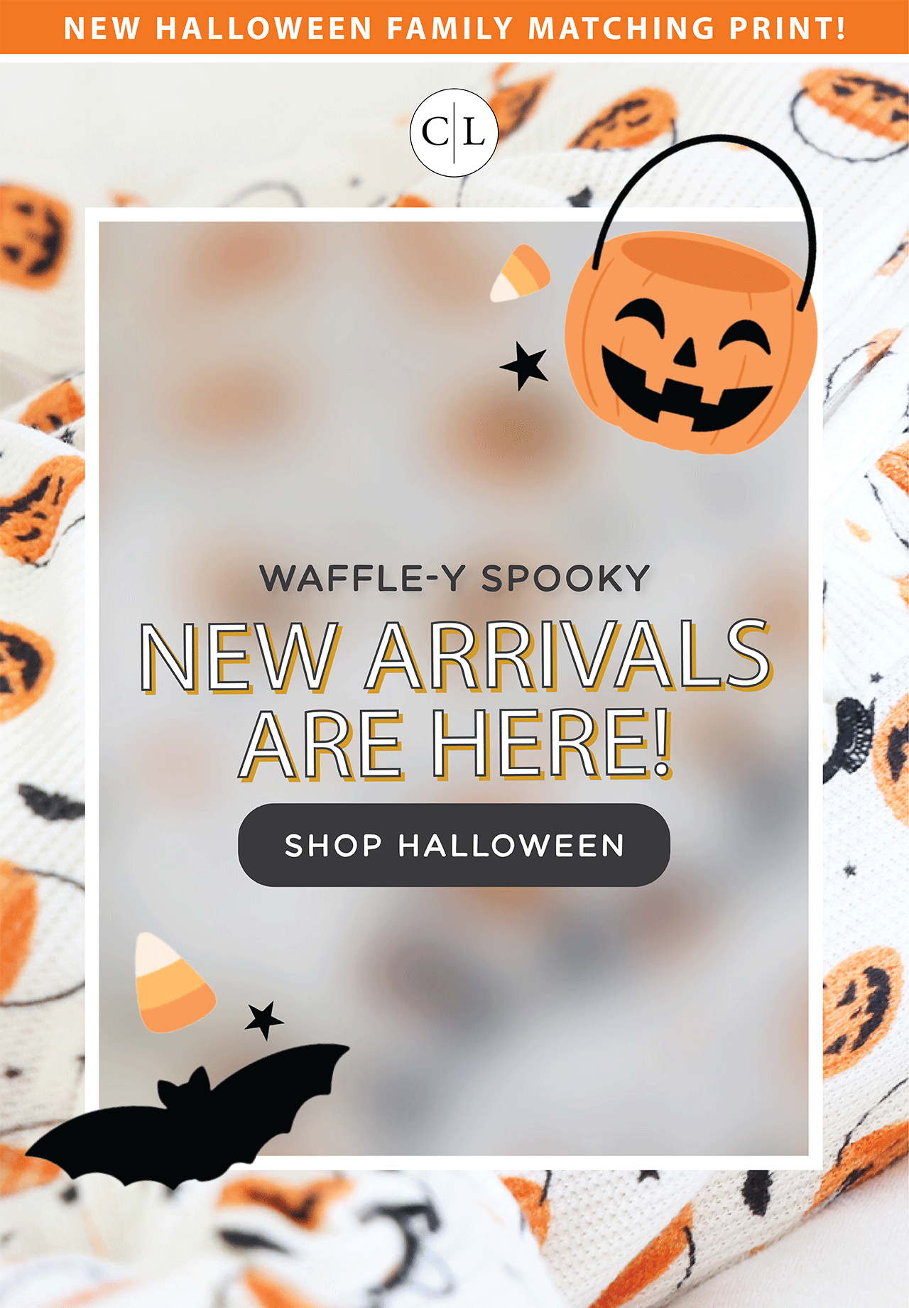 NEW HALLOWEEN FAMILY MATCHING PRINT! | WAFFLE-Y SPOOKY NEW ARRIVALS ARE HERE! SHOP HALLOWEEN