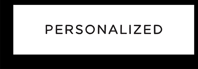 SHOP PERSONALIZED
