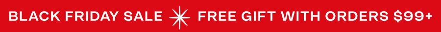 Free gift with orders $99+