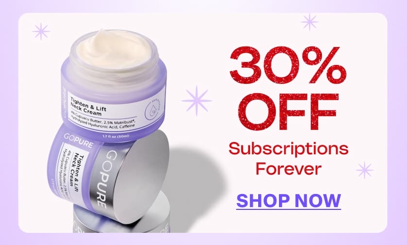 30% off subscriptions FOREVER - SHOP NOW