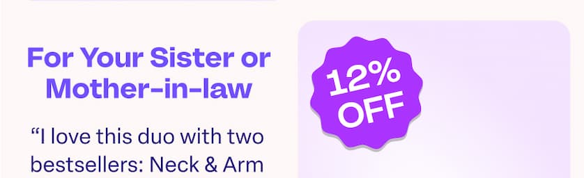 For Your Sister or Mother-in-law 30% OFF