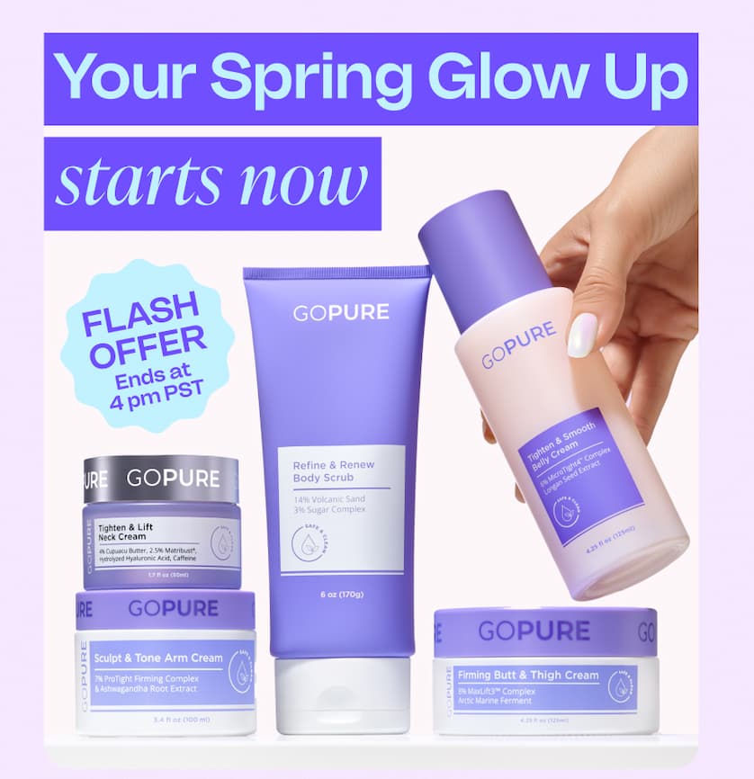 SPRING GLOW UP STARTS NOW