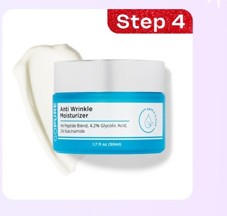 Anti Wrinkle Moisturizer Improve the appearance of fine lines while fighting winter dryness.