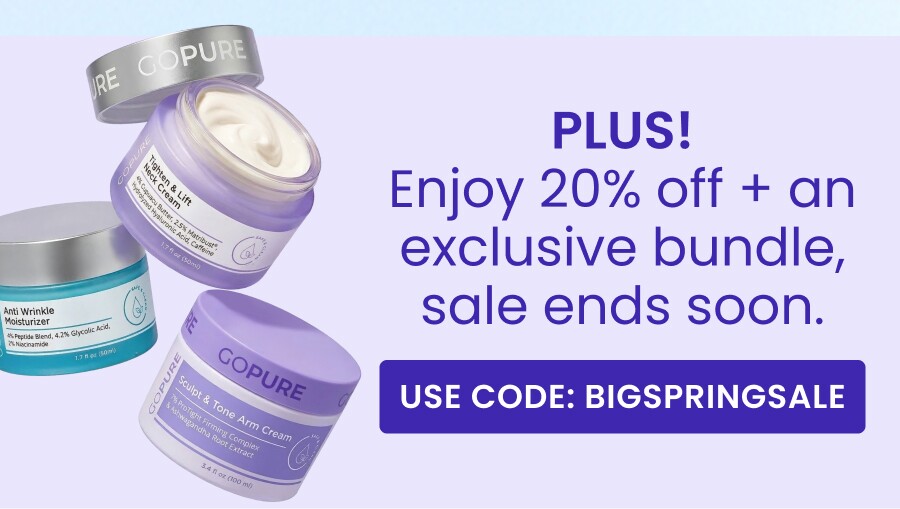 PLUS! Enjoy 20% off + an exclusive bundle, sale ends soon. USE CODE: BIGSPRINGSALE