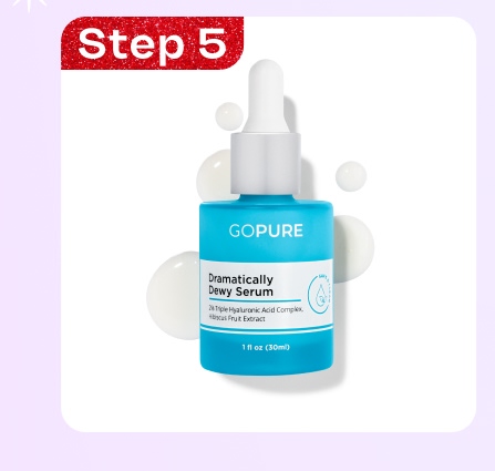Step 5: Dewy Serum