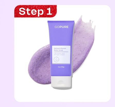 Step 1: Body Scrub
