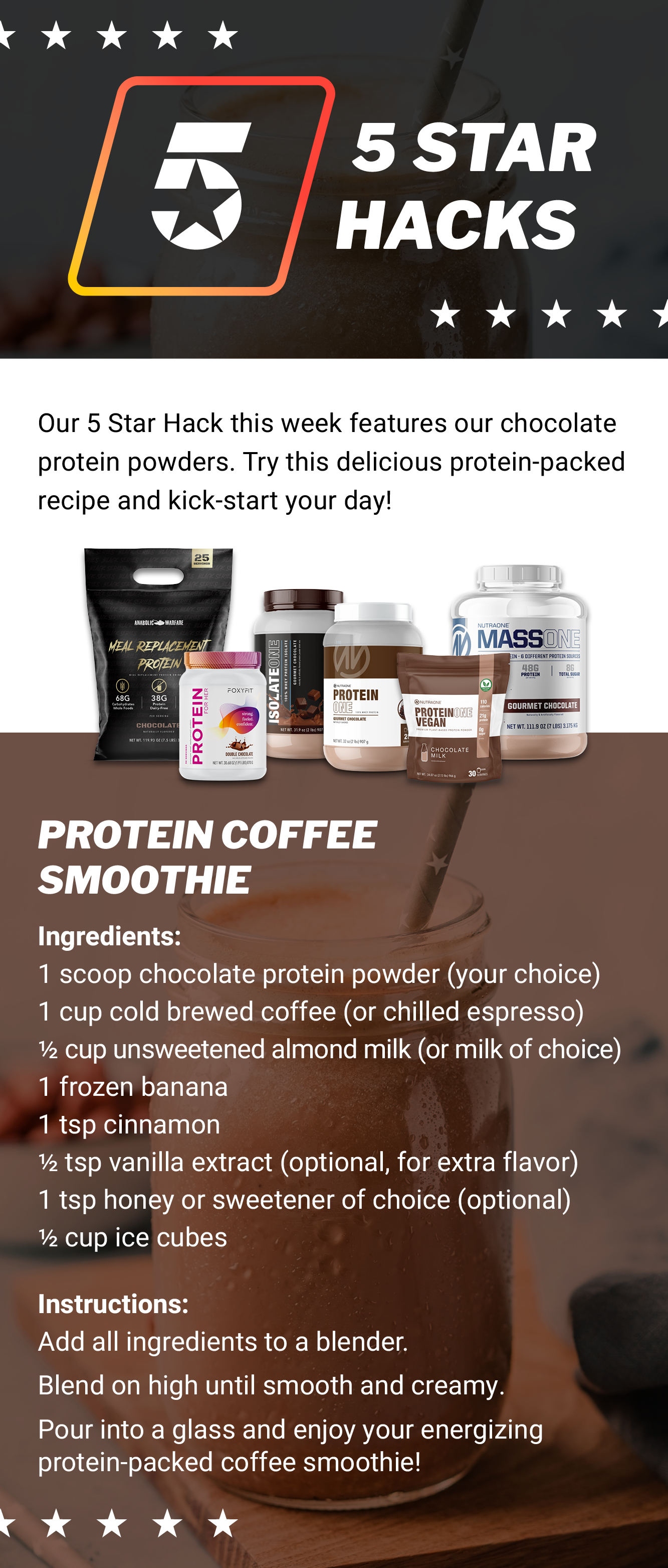 5 Star Hacks - A Protein Recipe You'll Love