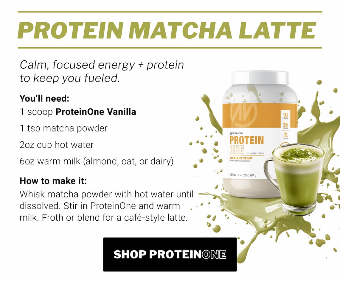 Protein Matcha Latte Recipe
