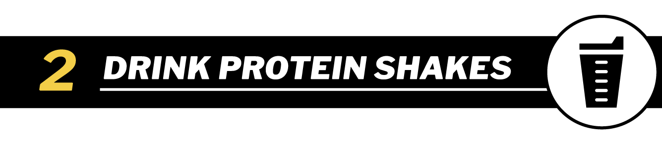 Drink Protein Shakes