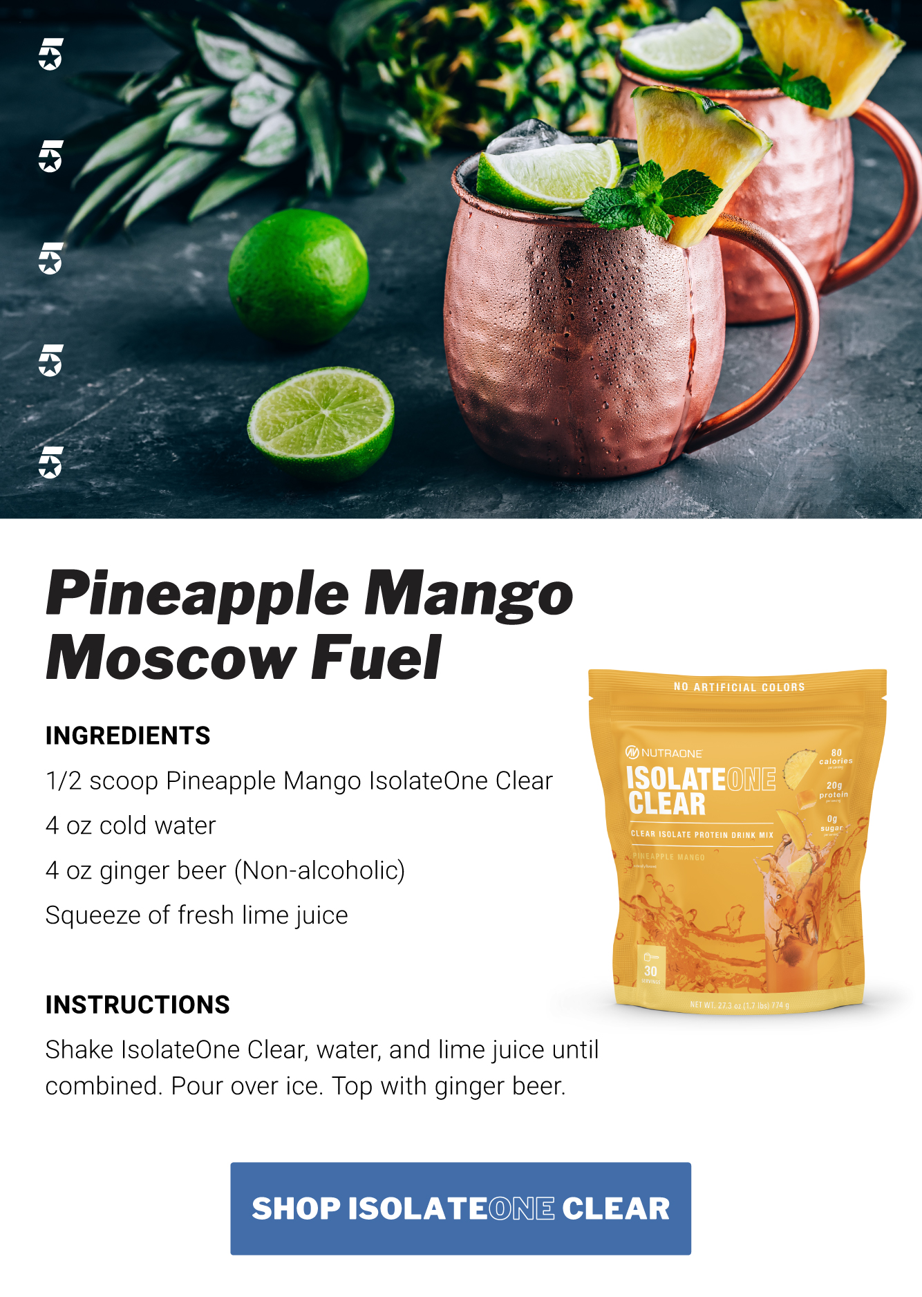 Pineapple Mango Moscow Fuel