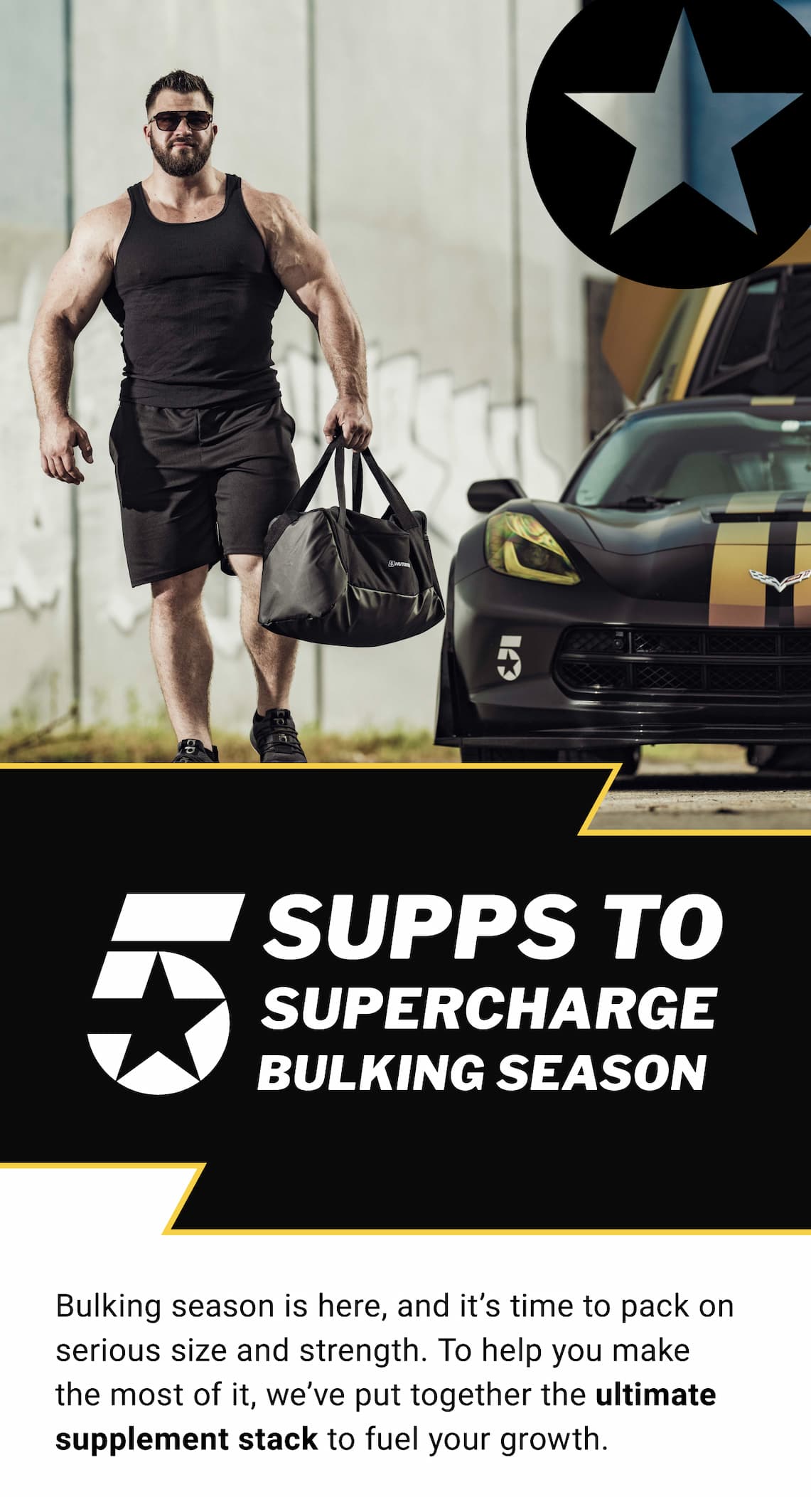 5 Supps to Supercharge Bulking Season