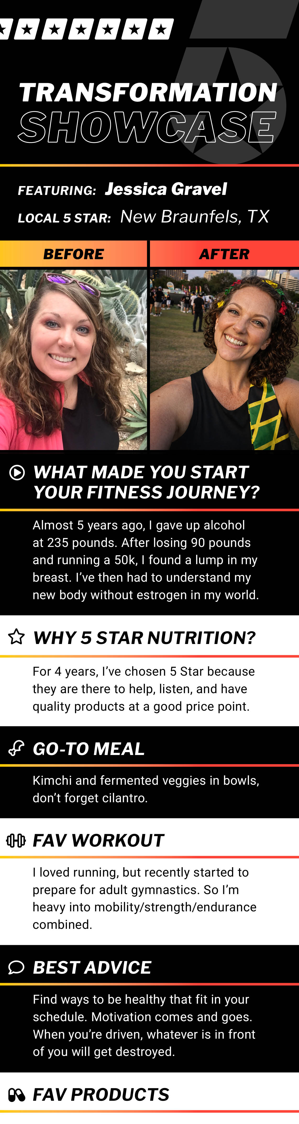 5 Star Nutrition
