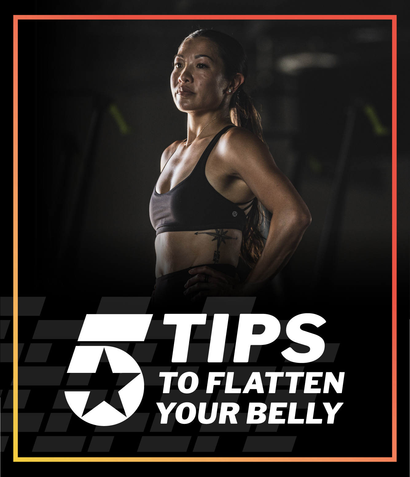 Flatten your midsection with these 5 tips
