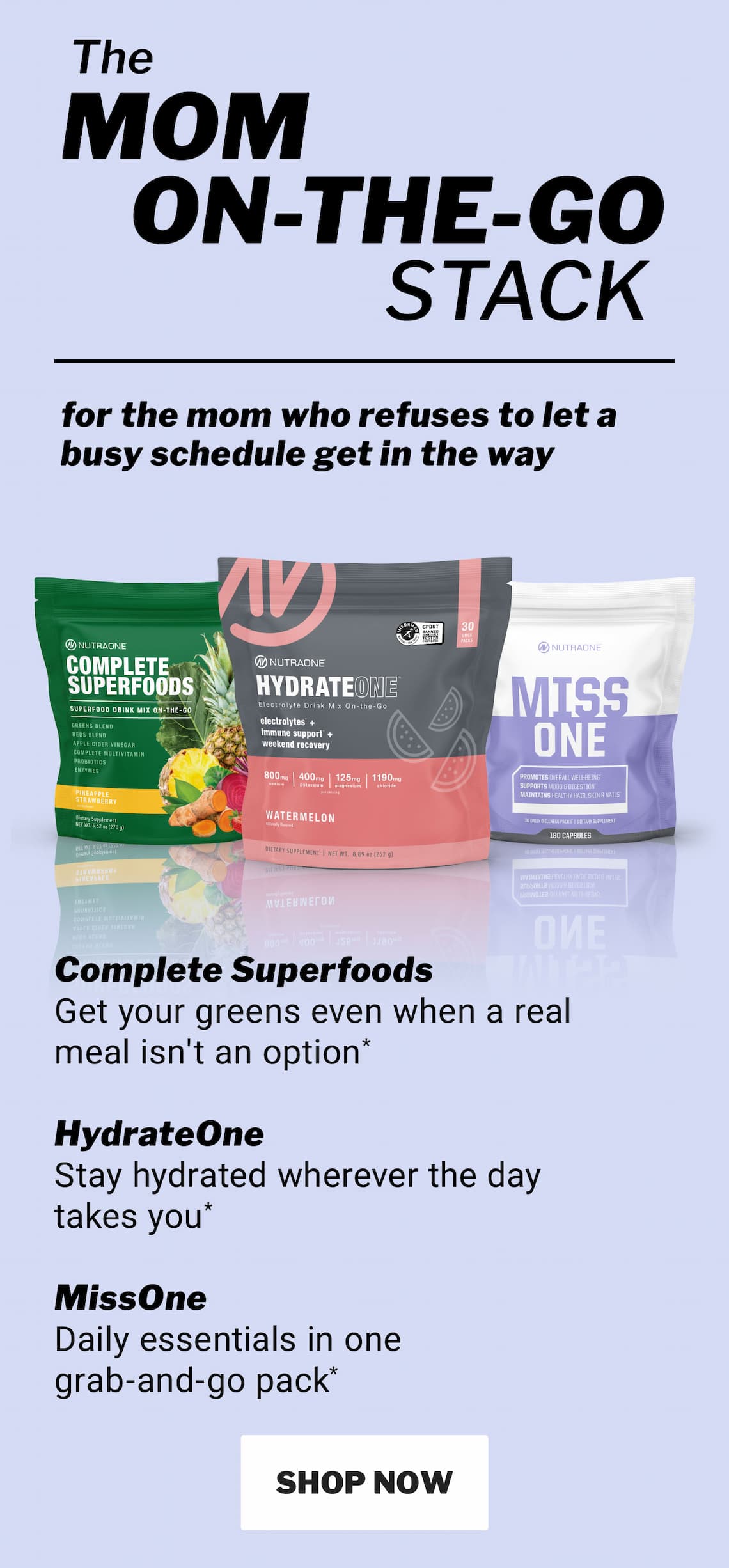 The Mom On-The-Go Stack