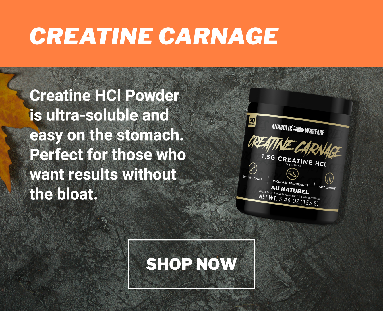 Creatine Carnage
