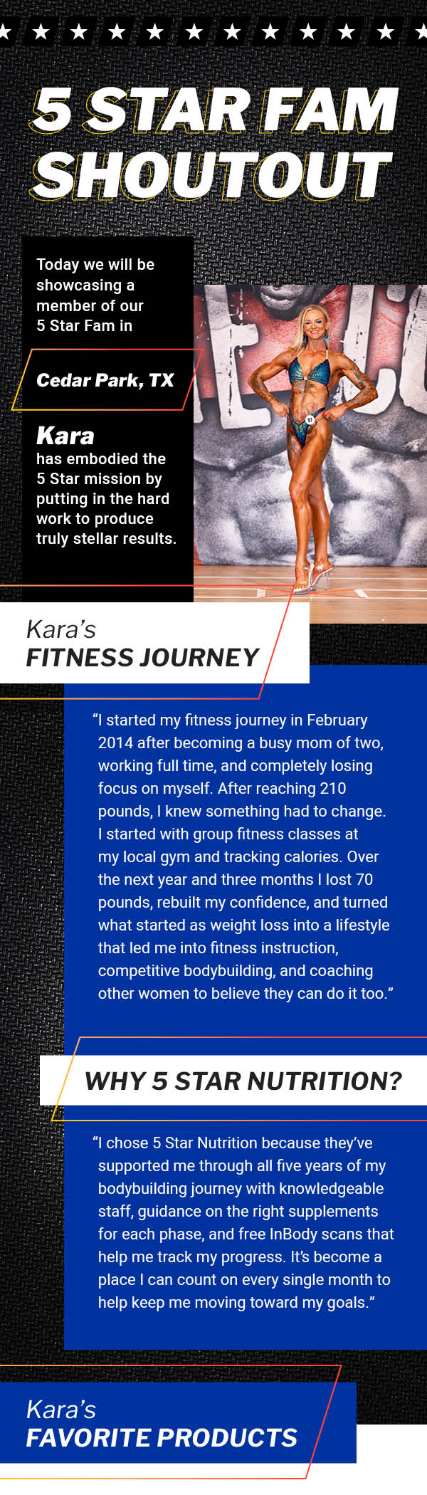 Your Goals, Your 5 Star Fam