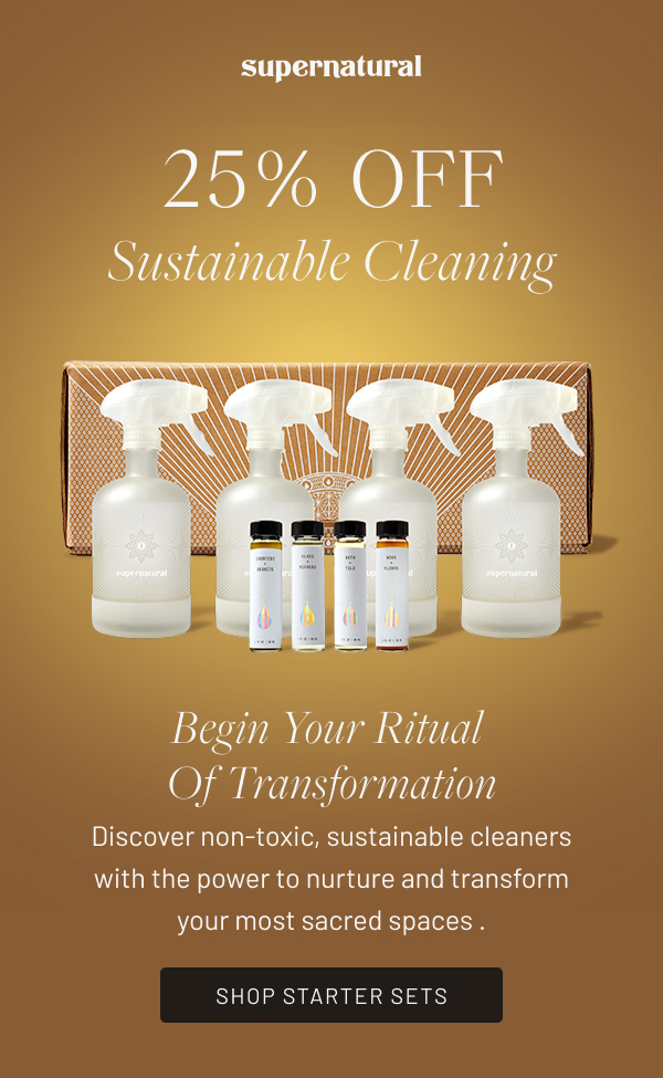 Transform your space with Supernatural cleaners 💚 Supernatural