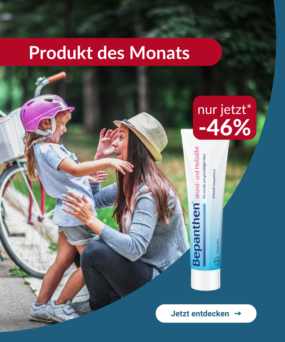 Produkt des Monats - Bepanthen Wund- und Heilsalbe 100 g