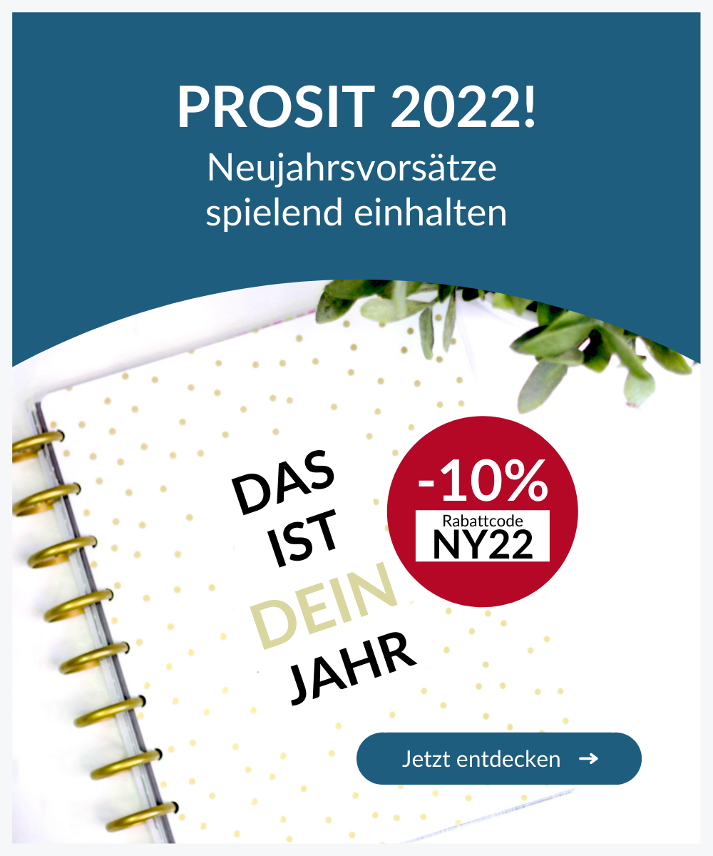 Prosit 2022! Neujahrsvorsätze spielend einhalten