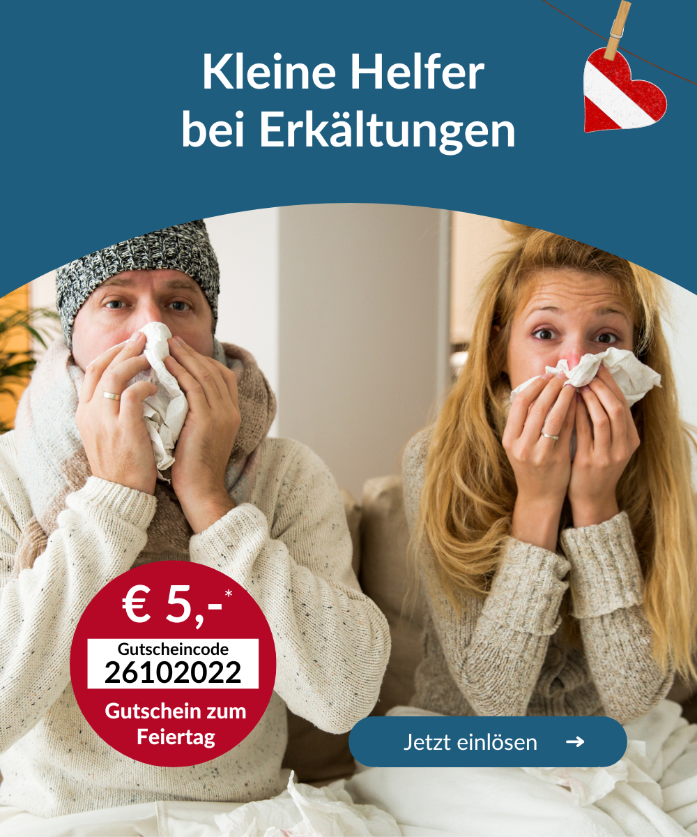 Kleine Helfer bei Erkältungen