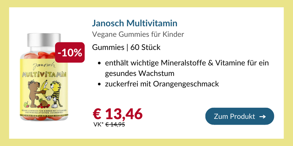 Janosch Multivitamin | Vegane Gummies für Kinder