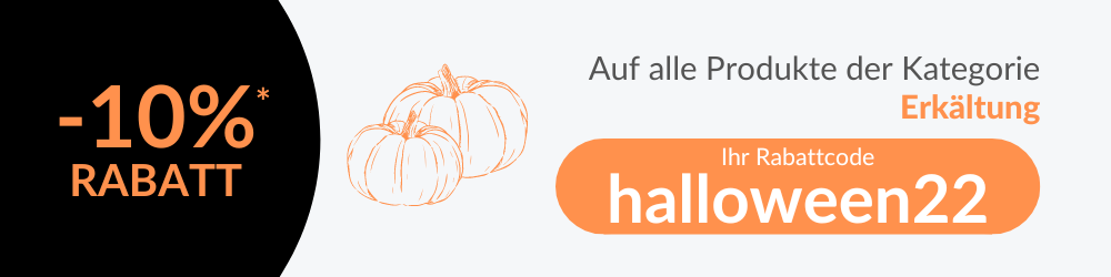 Sparen Sie -10% auf auf alle Produkte der Kategorie Erkältung