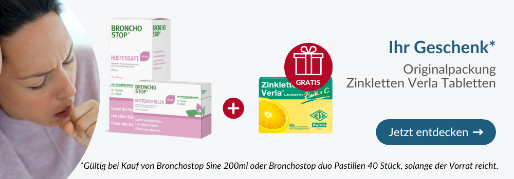 Bronchostop | Gratis Geschenk
