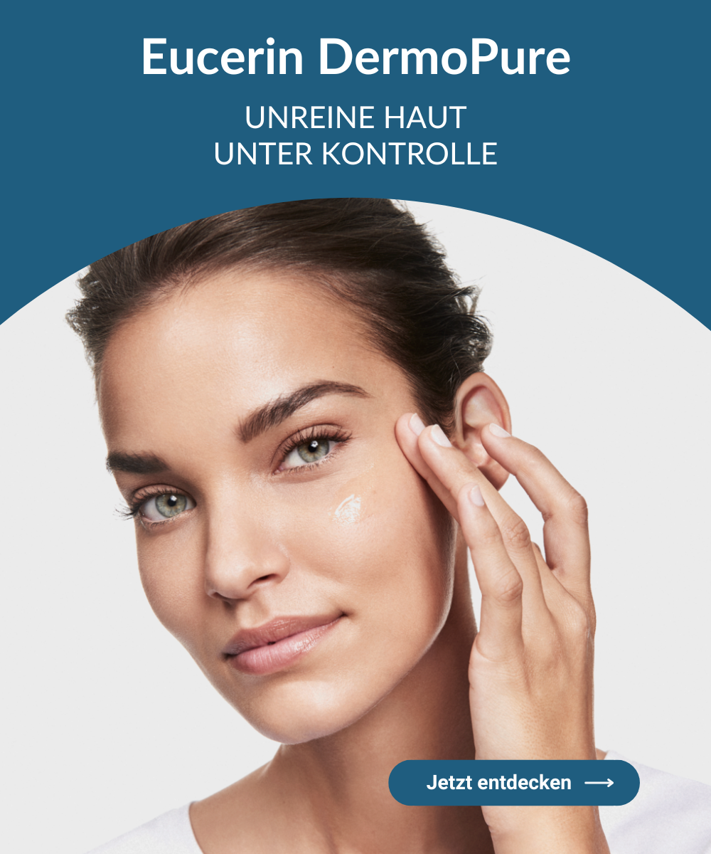 Beim Kauf eines Eucerin DermoPure Produkts ein Reinigungsgel 75 ml GRATIS dazu erhalten.
