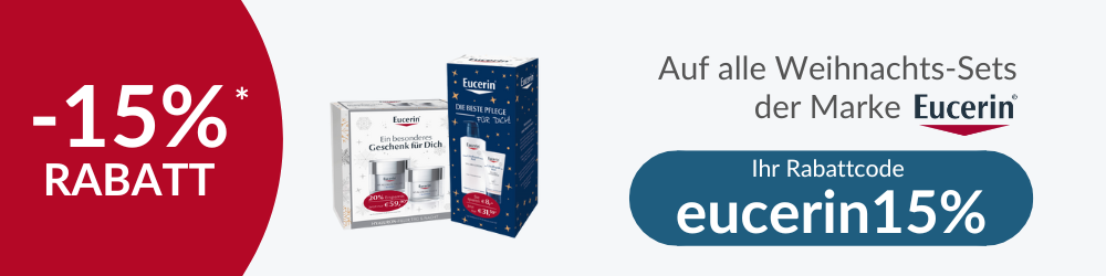 15% Rabatt auf Eucerin Pflege-Sets